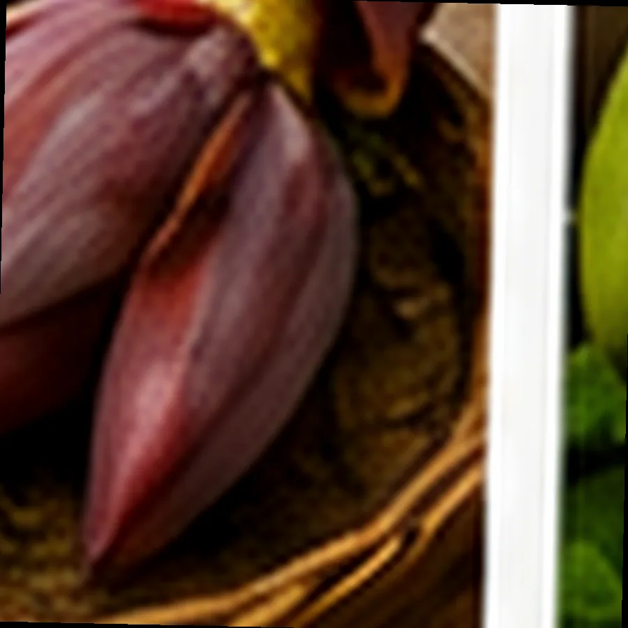 Fresh Banana Blossom