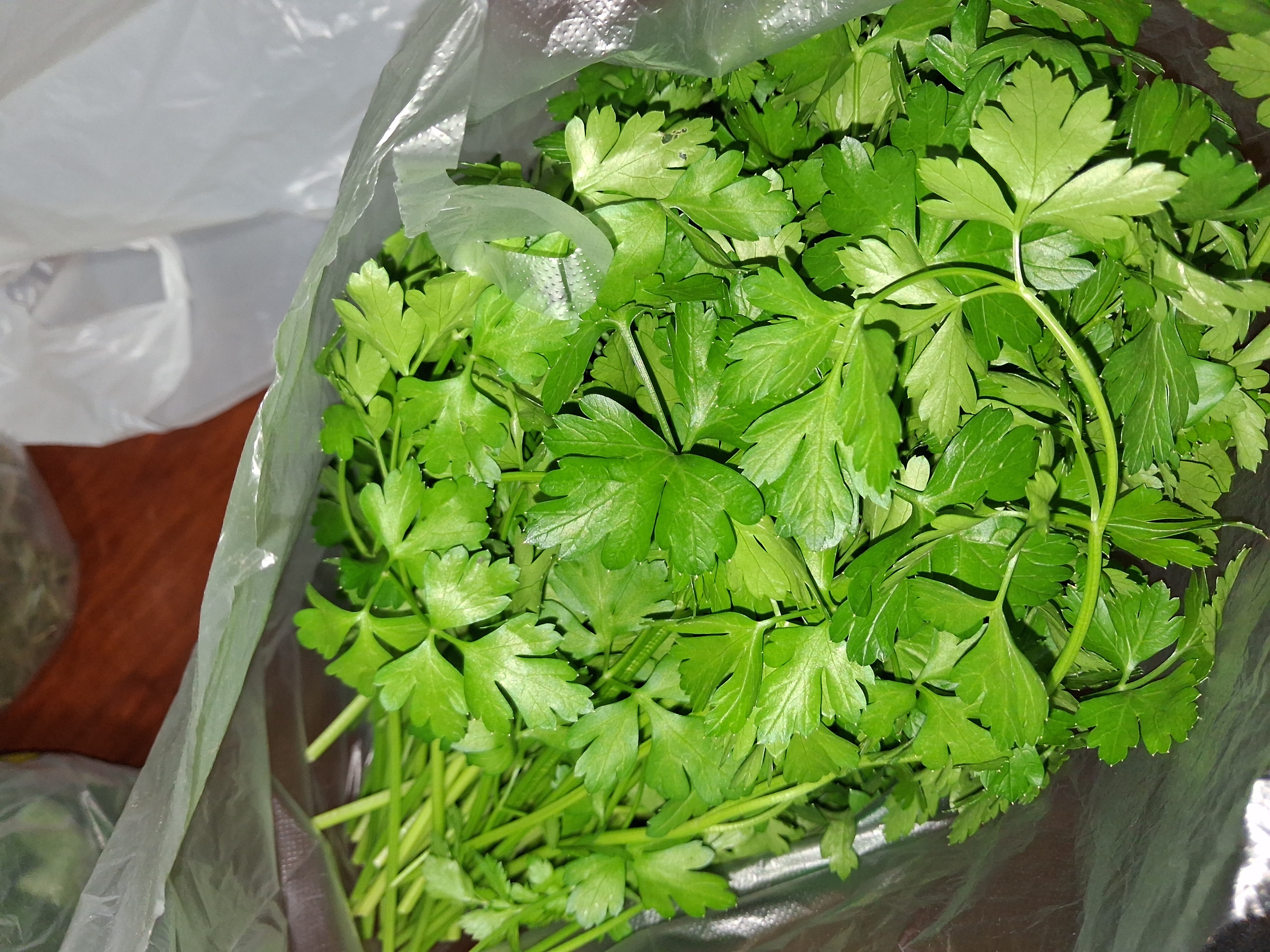 flat parsley